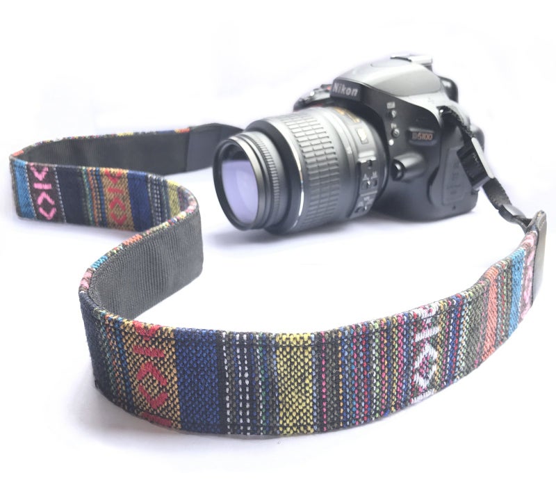 Alled Camera Neck Shoulder Belt Strap,Camera Straps for Women/Men for All DSLR/Nikon/Canon/Sony/Olympus/Samsung (Vintage) - Image 2